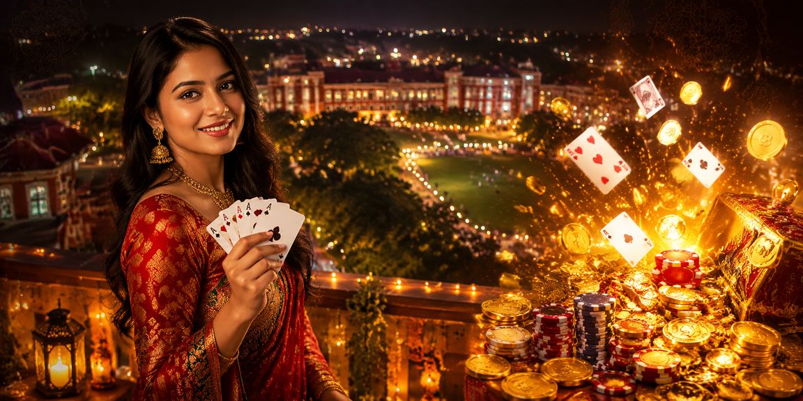 ময়মনসিংহে পোকার গেমের রাতের বাজারের দৃশ্য